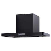 スリム型センターフード(アイランドタイプ) マットブラック