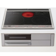 三菱 2口IH+ラジエントヒーター グリル付 CS-G321M