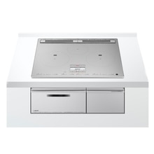 日立IH 3口W600 シルバー HT-N100STF(S)