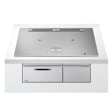 日立IH 3口W750 シルバー HT-N100STWF(S)