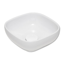 Tエッジ スクエア25 ビアンコグロッシー目皿セット