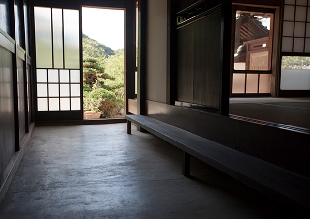 日本家屋の土間