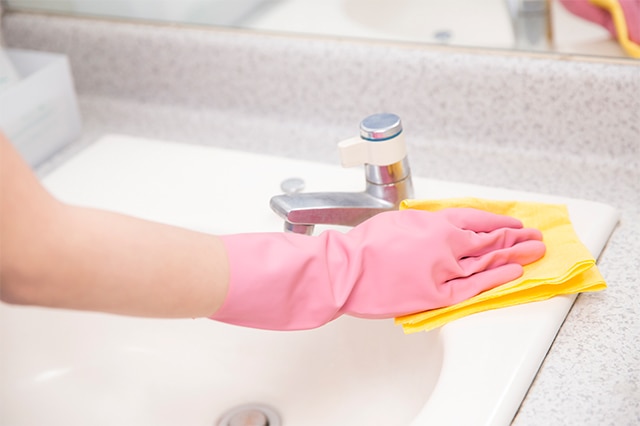 洗面所のお手入れ