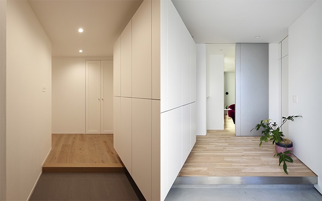 トール型の玄関収納2