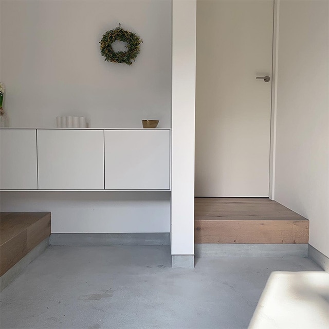 カウンター型の玄関収納2