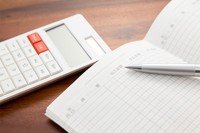 家計簿の家事作業イメージ